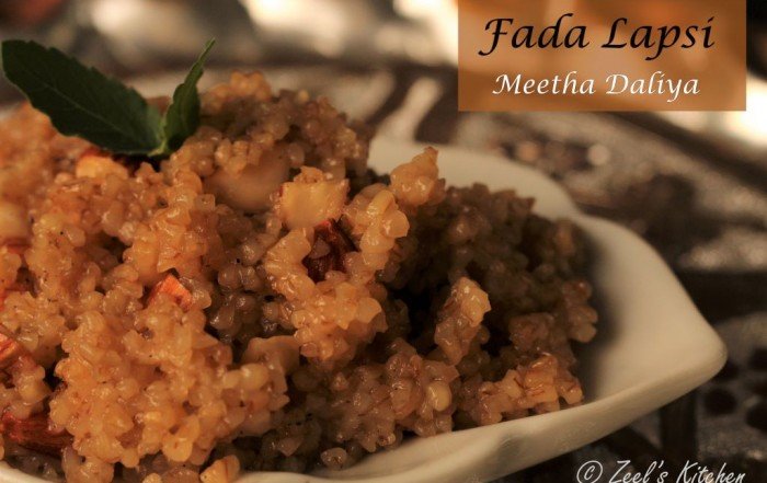 Fada Lapsi | Meetha Daliya | Broken Wheat dessert | Daliya Sheera Recipe