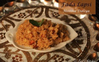 Fada Lapsi | Meetha Daliya | Broken Wheat dessert | Daliya Sheera Recipe