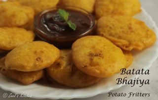 Batata Bhajiya Recipe | Potato Fritters Recipe