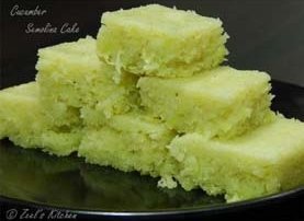 Cucumber_Semolina_Cake