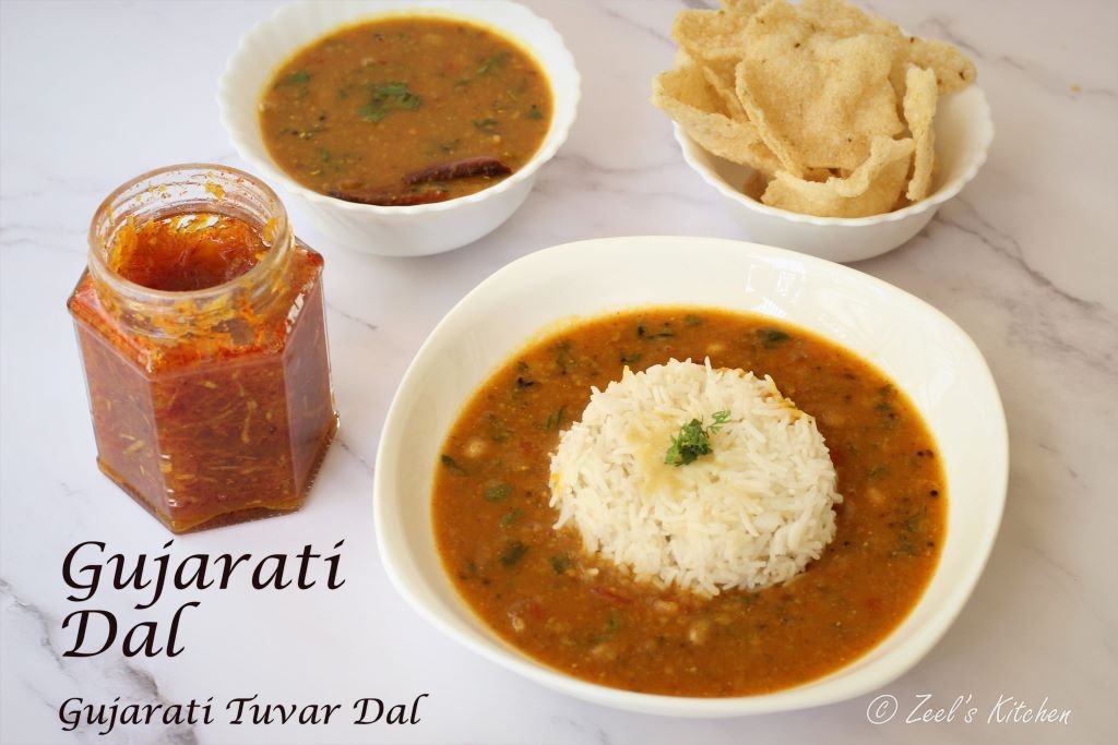 Gujarati Dal | Gujarati Tuvar Dal | Khatti Meethi Gujarati Dal