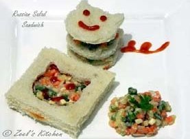 Russian Salad Sandwich
