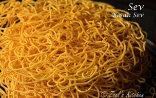 Sev | Besan Sev | Sev for Chaat recipe | Indian crispy noodle