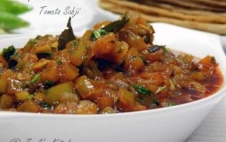 Green Tomato Sabji_Hare Tamatar ki Sabji