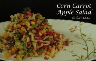 Corn Carrot Apple Salad | Corn Carrot Apple Salad Recipe