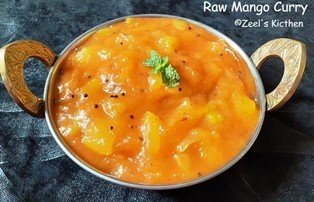 Raw Mango Curry Zeel' Kitchen