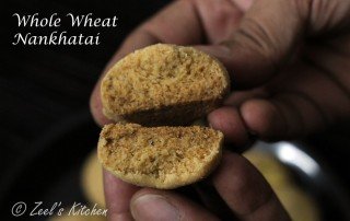 Whole wheat nankhatai Aata nankhatai