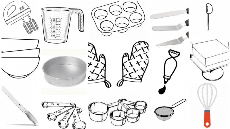 Baking Essential Tools | Must Have Baking Tools For Making Cakes | Baking  Products Kit Part - 1 - YouTube