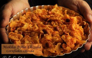 Cornflakes Chivda | Makka Poha Chivda | Fried Makka Poha Mixture