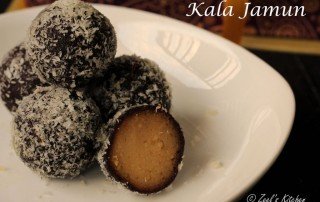 Kala Jamun | Kala Jam Recipe | Homemade Dry Kala Jamun recipe with Fresh Khoya (Milk Solids)