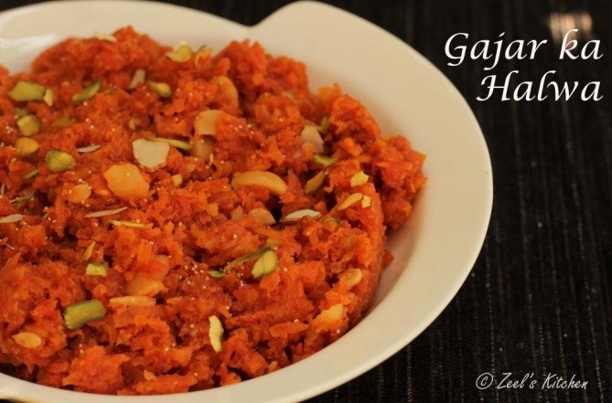 Gajar Ka Halwa | Carrot Halwa | Indian Carrot Pudding Recipe