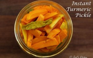 Instant Fresh Turmeric Pickle | Atheli Haldar | Haldi Adrak Mirch Ka Achar | Kachi Haldi Ka Achar Recipe