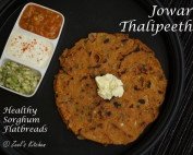 Jowar Thalipeeth Recipe | Healthy Sorghum Flatbread Recipe