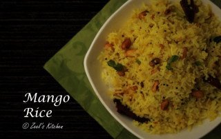 Mango Rice Recipe | Indian Raw Mango Rice | Kairi Bhat Recipe
