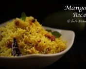 Mango Rice Recipe | Indian Raw Mango Rice | Kairi Bhat Recipe