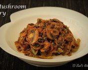 Mushroom Fry Recipe | Indian Style Mushroom Fry Recipe | Mushroom Sabji