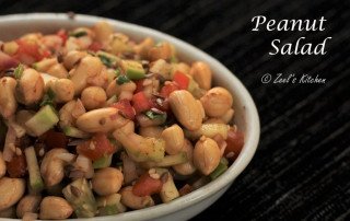 Peanut Salad Recipe | Soaked Peanut Salad | Healthy Weight-loss Peanut Salad