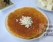 Paneer Chilla | Besan Paneer Chilla Recipe | Protein-Rich Chilla Recipe