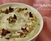 Shrikhand Recipe | Homemade Shrikhand Recipe
