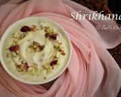 Shrikhand Recipe | Homemade Shrikhand Recipe